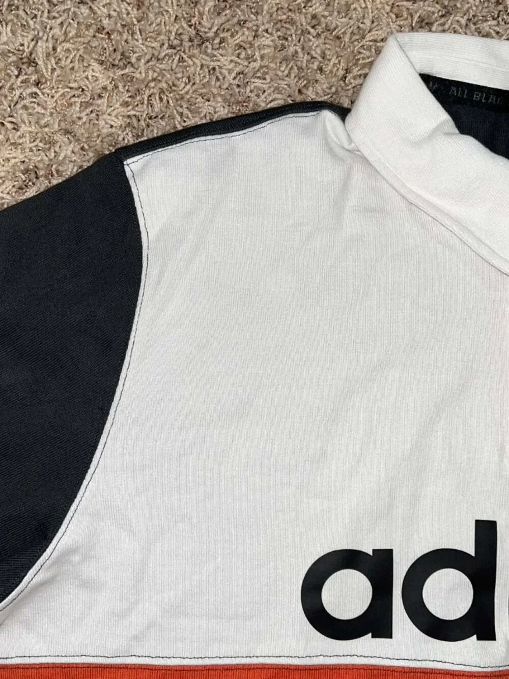 Adidas Originals & All Blacks Men’s Heritage Rugby Polo Shirt, Size XL (New)